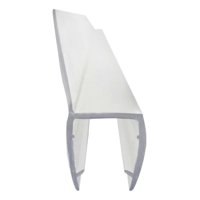 Burlete Shower Door 8Mm Aleta Lateral Flex Trans 2,2Mts Dvp
