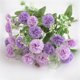 thumbnail image 4 of Xiao Hua 4 Paquetes de Lilas Simuladas, Claveles, Bolas Bordadas, Ramos de Flores, Decoraciones de Flores de Plástico, Decoraciones de Boda, Centro de Mesa de Comedor, Morado, 4 of 4