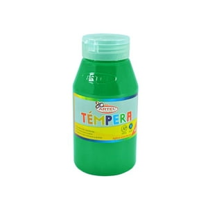 Frasco Tempera 250 Ml. Artel Verde Claro
