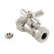 thumbnail image 1 of Válvula de cierre Kingston Brass Vintage FIP x 1/2'' o 7/16'', 1 of 3