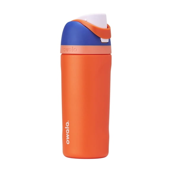 Water Bottle Owala Kids FreeSip Insulated 470mL Blue Citrus