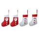 thumbnail image 1 of 4 Piezas De Fieltro De Tela Preciosa Medias De Navidad Decoración Colgante De Vacaciones De Navidad, 1 of 5