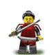 thumbnail image 1 of Set de minifiguras LEGO Samurai #12 Series 13 71008 Sealed, 1 of 8
