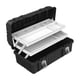 thumbnail image 3 of Caja de herramientas plegable de 3 capas Case de herramientas portátiles Mutura de transporte versátil Versátil Caja de aparejo de pesca completamente 49 cm x 275 cm x 22 cm, 3 of 5