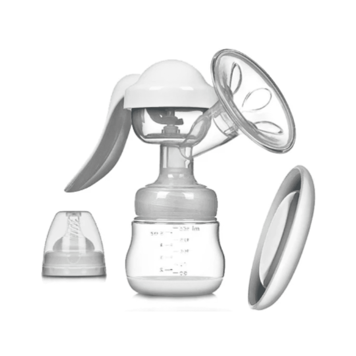 Genérico - Recolector Saca Leche Materna Manual Con Vaso Boca Ancha