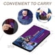thumbnail image 4 of Megamente Porta Pasaporte y Cartera de Viaje Premium de Cuero PU, Funda de Pasaporte Bloqueo RFID con Ranuras para Tarjetas de Crédito, Estuche para Libro de Pasaporte para Familia 10cm × 15cm, 4 of 6