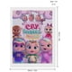 thumbnail image 2 of Cry Babies Kits de Pintura de Diamantes para Adultos 5D DIY Diamond Art Kits Full Drill Diamond Dots para Regalo Decoración de Pared y Relajación Artes de Gemas 30*40cm, 2 of 6