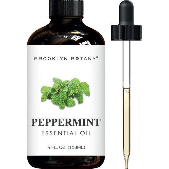 Brooklyn Botany Peppermint Essential Oil Huge 4 Fl Oz