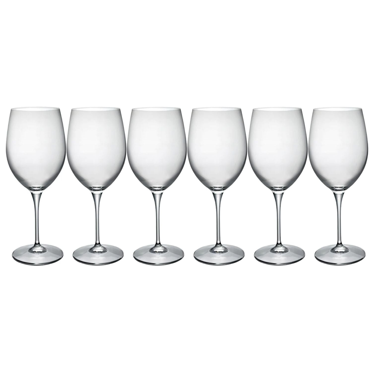 Set 6 Copas Vino Chard Premiun Vidrio Bormioli Rocco Transparente