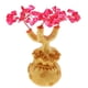 thumbnail image 5 of Mini Feng Shui Trae Riqueza árbol De La Suerte Crystal Money Tree Monedero Rojo, 5 of 5