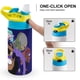 thumbnail image 4 of Princesa del Espacio Lésbica Botella de Agua con Tapa Pop Top de Un Toque, Acero Inoxidable, a Prueba de Fugas, para Deportes, Botella Infantil azul 12 oz, 4 of 6