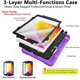 thumbnail image 3 of Funda para iPad TSQ 10.2" 9ª, 8ª y 7ª generación para niños - Morado, 3 of 6