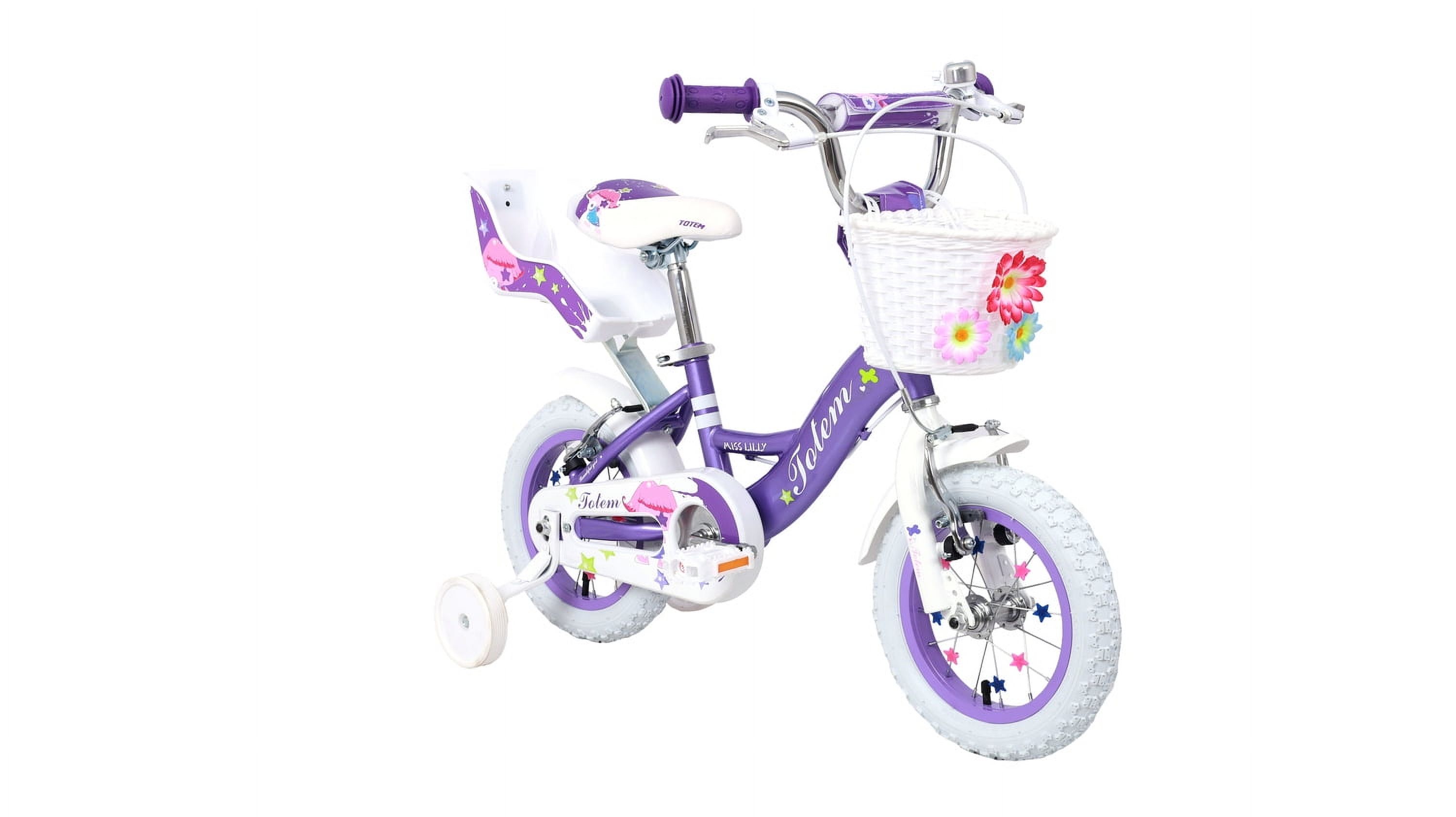 Totem - Bicicleta Infantil Aro 12 Miss Lilly Color Morado