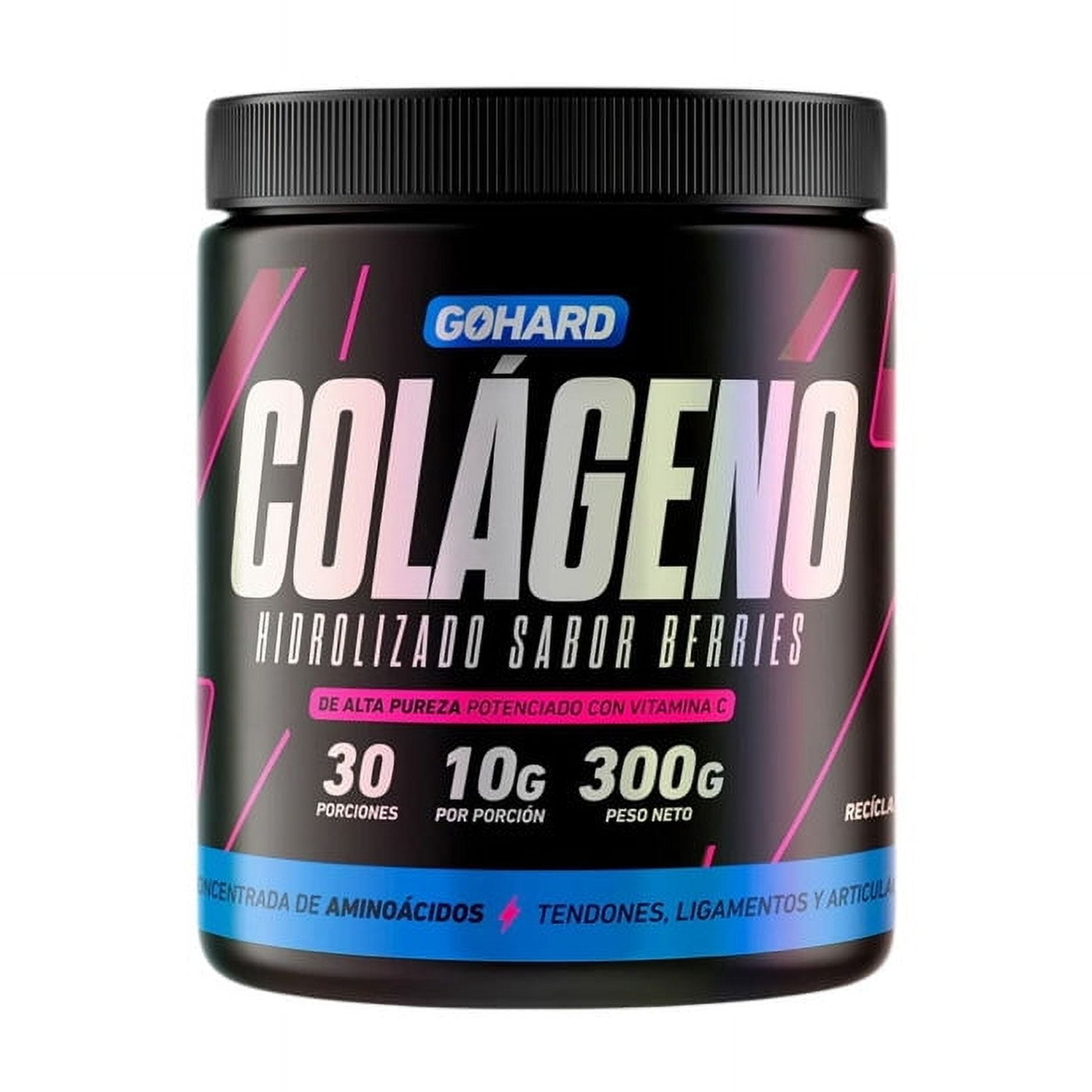 Gohard - Colageno Hidrolizado Berries 30sv 300gr -