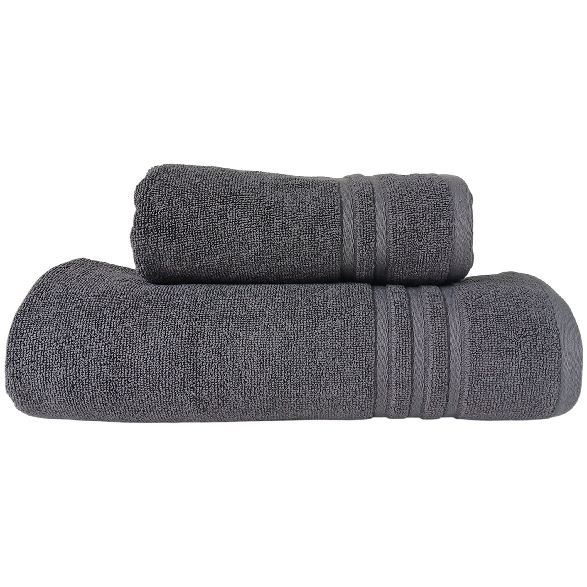 Mallorca - Juego De Toallas De Baño Grecco Grafito