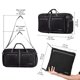 thumbnail image 3 of Bolsa de viaje Gonex de 40 litros, plegable, repelente al agua, negra, 3 of 9