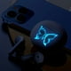 thumbnail image 3 of 6pcs, Wall Sticker, Blue Luminous 3D Crystal Butterfly Switch Sticker, Room Decor, Scene Decor, Bedroom Decor, Entrance Decor, Wall Beautification Decorative, Kitchen Decoration, Background Wall Deco, 3 of 4