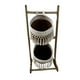 thumbnail image 5 of Jardinera Pedestal Organizador Canasto Maceta Fibra Natural cafe, 5 of 5