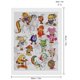 thumbnail image 2 of Rainbow Brite Kits de Pintura de Diamantes para Adultos 5D DIY Diamond Art Kits Full Drill Diamond Dots para Regalo Decoración de Pared y Relajación Artes de Gemas 30*40cm, 2 of 6