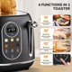 thumbnail image 5 of Tostadora Keenstone Smart Touch Screen 2 rebanadas de acero inoxidable, 5 of 8