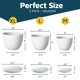 thumbnail image 2 of Macetas Lifemaster 3 piezas blancas y grises con platos de drenaje, 2 of 7