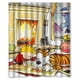 thumbnail image 1 of Cortina de ducha de cómics de Calvin y Hobbes, juego de cortina de baño con ganchos, tamaño 60 x 72 pulgadas, 1 of 3
