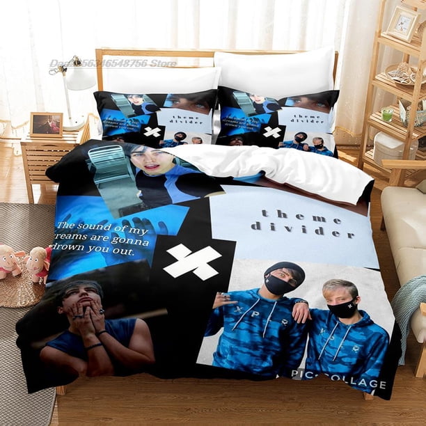 XPLR Bedding Set Single Twin Full Queen King Size Bed Set Aldult Kid Bedroom Duvetcover Sets 3D Print XPLR three-piece set Bed Sheets