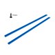 thumbnail image 2 of T-Track HOTTARGET de aluminio, 60 cm, con tornillos para madera, 2 unidades, color azul, 2 of 7