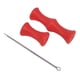 thumbnail image 3 of Archery Silicone Fingers Guard Protector Gear para Recurve Bow Shooting Red, 3 of 5