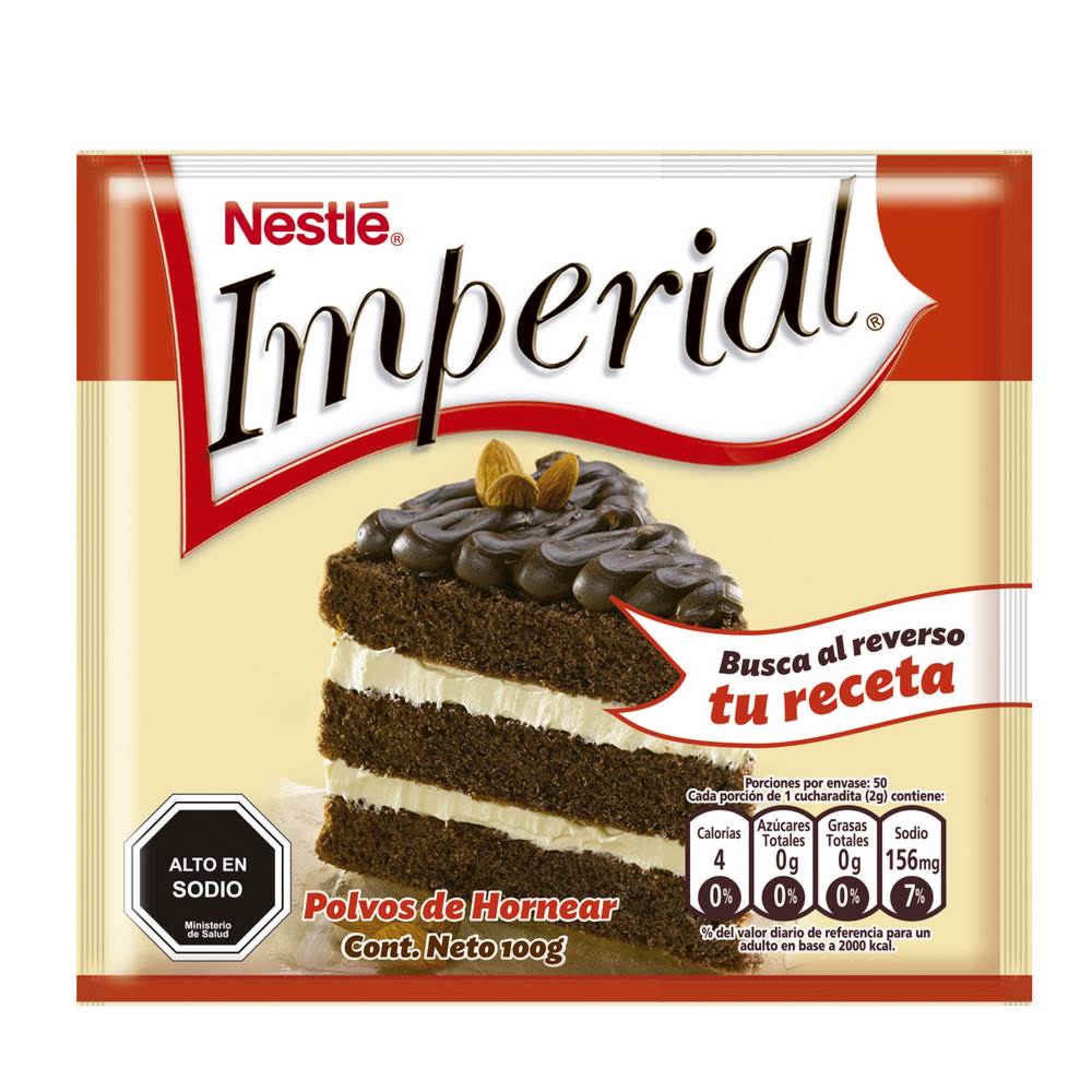 Polvo De Hornear Sobre 100 g Imperial