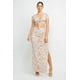 thumbnail image 1 of Conjunto de Top Floral con Nudo Delantero y Falda Larga Fruncida, Bebé Salvia L, 1 of 5
