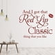 thumbnail image 2 of Decomural Red Lip Classic Taylor Swift WS-40915, 2 of 2