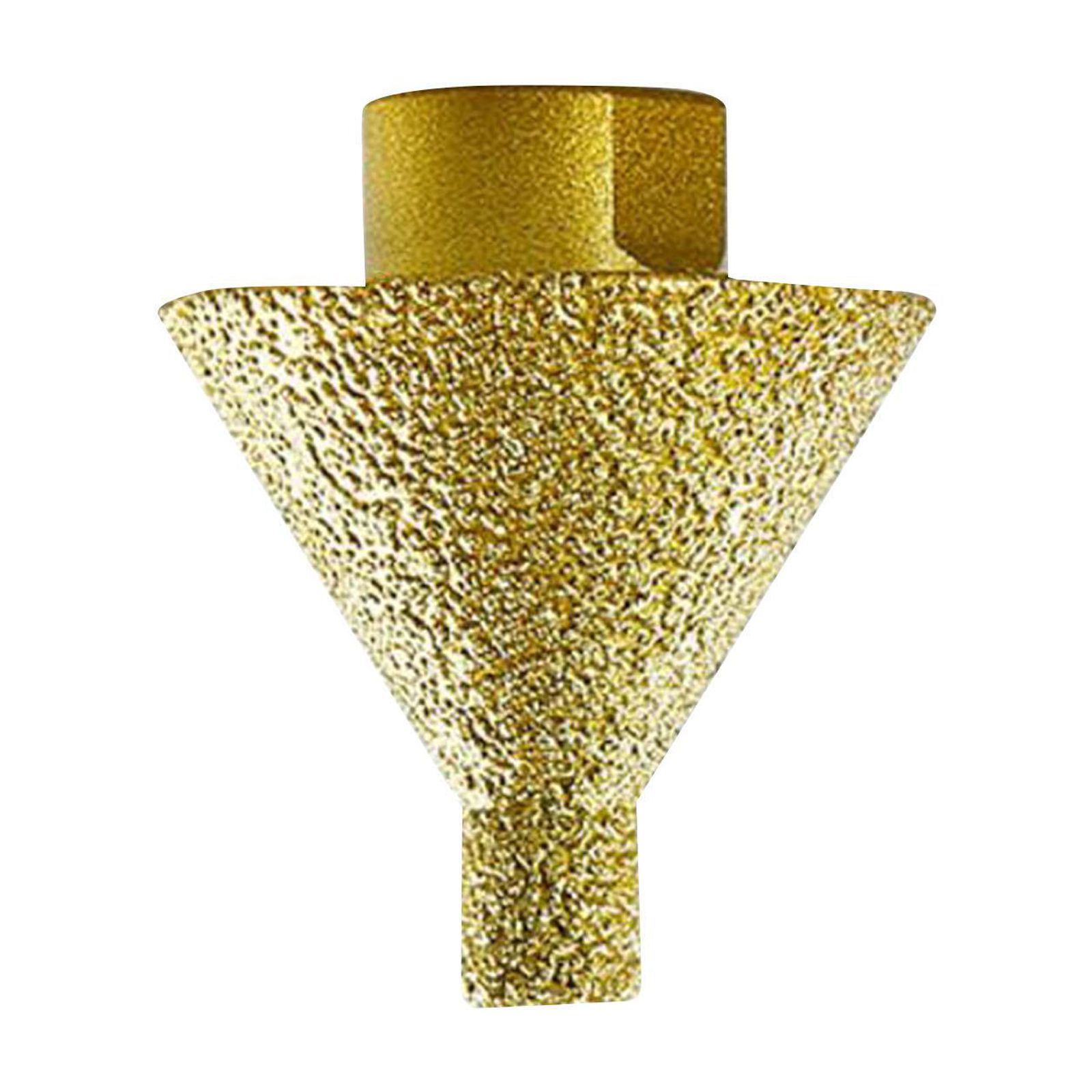 Magideal - Broca De Biselado De Diamante Para Biselado, Avellanado De Diamante, Broca Para Biselado, Broca De Diamante Para Biselado, Recorte De Orificios Para B 38 Mm