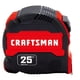 thumbnail image 1 of Cinta métrica CRAFTSMAN CMHT37443S con cierre manual retráctil de 7,6 m, 1 of 7