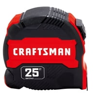 Cinta Métrica Craftsman Cmht37443S Con Cierre Manual Retráctil De 7,6 M