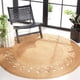 thumbnail image 1 of Alfombra KEMA de yute trenzada, redonda, 150 cm, resistente a las manchas, 1 of 6