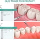 thumbnail image 3 of Raspador dental profesional de acero inoxidable para dentistas, elimina manchas de sarro y escofina dental. Herramientas de uso doméstico., 3 of 7