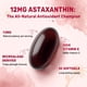 thumbnail image 3 of Astaxantina 12mg 60 Softgels Mct Oil Vegan, 3 of 3