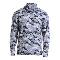 Ioensy - Camisa Con Capucha Y Protección Solar Para Hombre, Cubierta Facial Para Pesca, Para Golf, Ciclismo, Pesca, Xxl