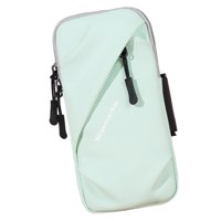 Magideal - Bolsa Para Brazalete De Teléfono, Muñequera Para Teléfono, Bolsa Para Muñeca Para Mujer Y Hombre, Bolsa Deportiva Para Brazo, Brazaletes De Gimnasio, Verde Claro