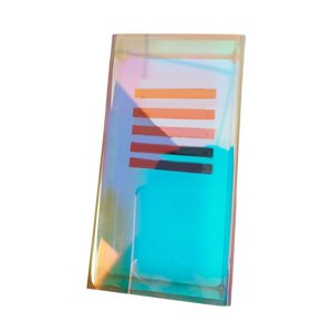 Ioensy - Caja De Almacenamiento De Pestañas Acrílicas De Una Sola Capa Para Pestañas Postizas De Visón, Color Deslumbrante