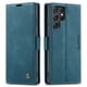 thumbnail image 1 of 1pc Flip Case For Samsung Galaxy S23 S22 Ultra Note 10 Note 20 Ultra Retro Magnetic Card Artificial Leather Wallet, 1 of 3