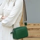 thumbnail image 5 of Nuevo bolso de hombro de cuero genuino con correa ancha para el hombro, bolso cruzado de cuero suave para uso informal, 5 of 5