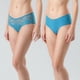thumbnail image 1 of Pack Pantaleta Blonda Y Microfibra Flores Mujer 10757-182, 1 of 6