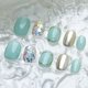 thumbnail image 1 of Uñas Postizas Sun&Beam Nails Cortas Squoval Verde Menta, 1 of 6