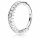 thumbnail image 1 of Anillo Pandora Ice Cube En Sterling Silver Con 19 Bar-Set Baguette-Cut Clear CZ, 1 of 2