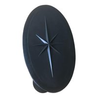 Magideal - Cubierta De Escotilla Ovalada, Impermeables Para , Antideslizante, Kayak Marino Para Canoa, Yate Deportivo Acuático , Negro