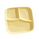 thumbnail image 4 of Plato De 3 Compartimentos Plato De Comida Dieta Control De Alimentos Para Restaurante Cocina Amarillo, 4 of 5