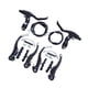 thumbnail image 3 of Juego De Frenos En V Delanteros Y Traseros Para Bicicleta, Accesorio Completo Para Bicicleta De Carretera, Color Negro, 3 of 3