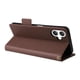 thumbnail image 5 of Funda Cartera para Samsung Galaxy A07 Tapa Flip con Ranuras y Soporte Marrón, 5 of 5